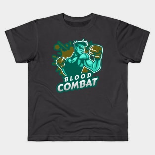 BLOOD COMBAT GAMER Kids T-Shirt